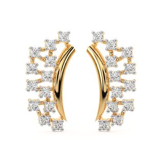 Adeline Diamond Stud Earrings