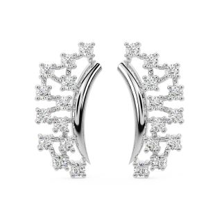 Adeline Diamond Stud Earrings