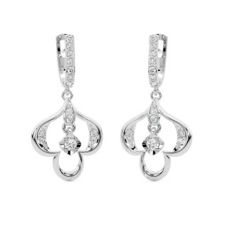 Mia Round Diamond Earrings