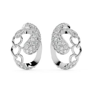 Sadie Round Diamond Stud Earrings