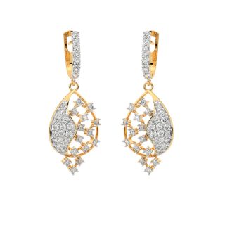 Franz Round Diamond Earrings