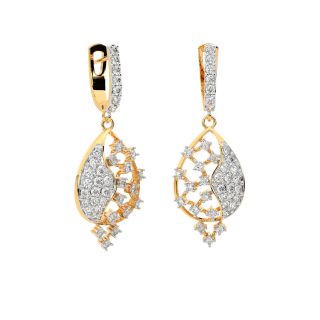 Franz Round Diamond Earrings