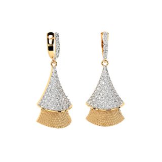 Bartley Round Diamond Earrings