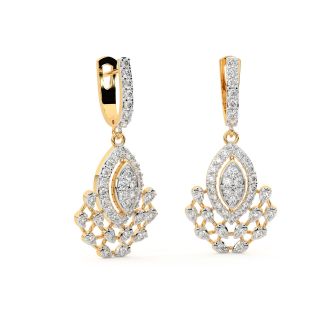 Janah Round Diamond Earrings