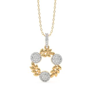 Aabha Diamond Office Wear Pendant