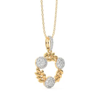 Aabha Diamond Office Wear Pendant