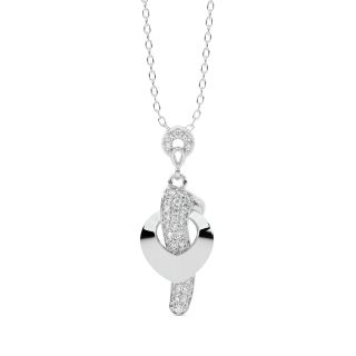 Ebba Round Diamond Office Wear Pendant