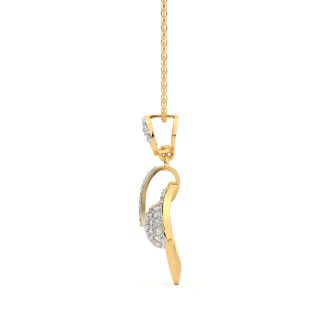 Hanne Round Diamond Pendant