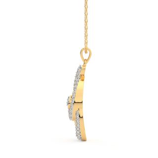 Lise Round Diamond Office Wear Pendant