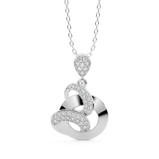 Rory Round Diamond Office Wear Pendant