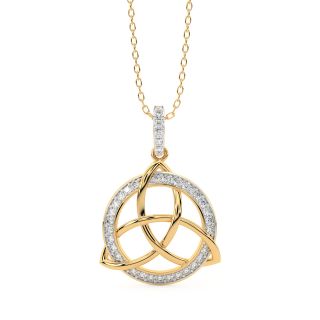 Mabel Diamond Office Wear Pendant