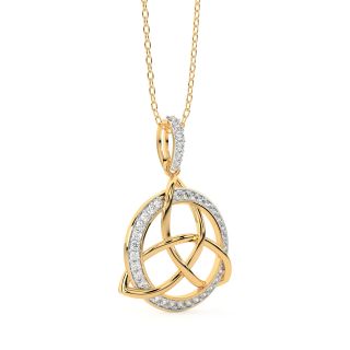 Mabel Diamond Office Wear Pendant