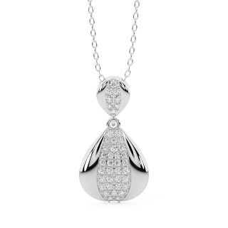 Elise Round Diamond Pendant