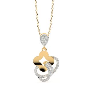 Sasha Diamond Office Wear Pendant 