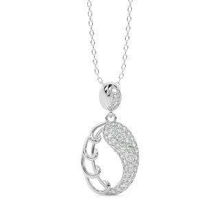 Eleanor Round Diamond Pendant