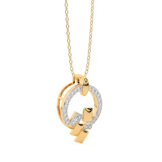 Milo Round Diamond Pendant