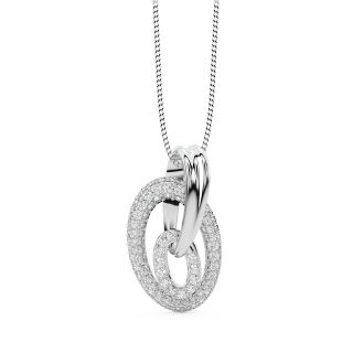 Tobias Round Diamond Office Wear Pendant