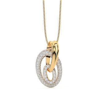 Tobias Round Diamond Office Wear Pendant