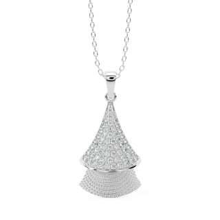 Ada Round Diamond Office Wear Pendant