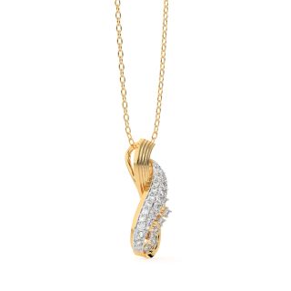 Tyler Round Diamond Pendant