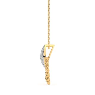 Zoey Round Diamond Pendant