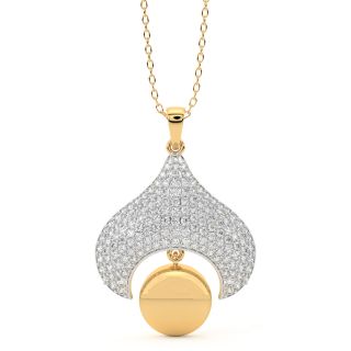 Aria Diamond Office Wear Pendant