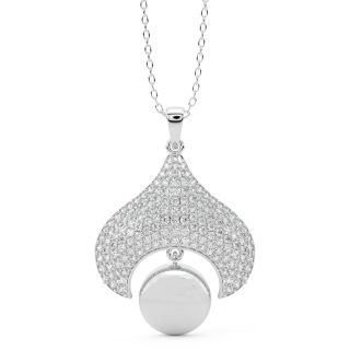 Aria Diamond Office Wear Pendant