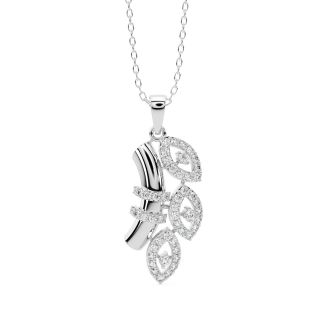 Elina Round Diamond Pendant