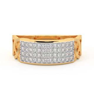 Lali Round Diamond Ring For Men