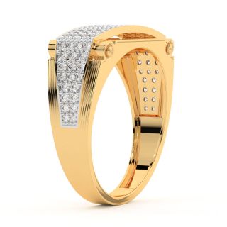 Belira Round Diamond Ring For Men