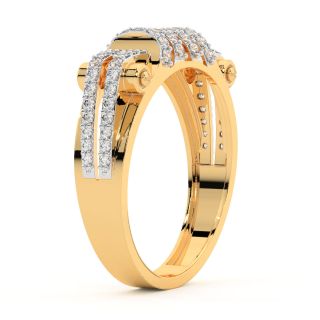 Owen Round Diamond Ring For Him