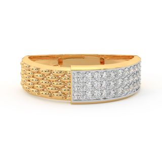 Darcy Round Diamond Ring For Men