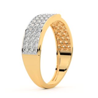 Darcy Round Diamond Ring For Men