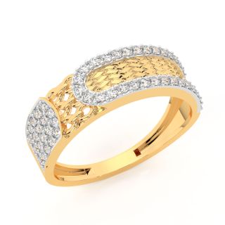 Ivan Round Diamond Ring For Him