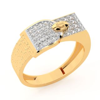 William Round Diamond Ring For Men