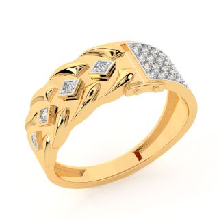 Lauren Round Diamond Ring For Him