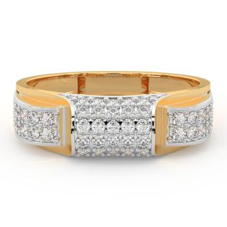 Linara Round Diamond Ring For Him