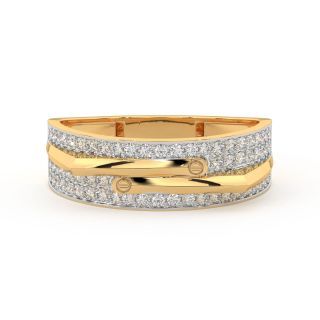 Elen Round Diamond Ring For Him