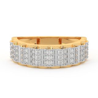 Meara Round Diamond Ring For Men
