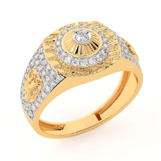 Daniel Round Diamond Ring For Men