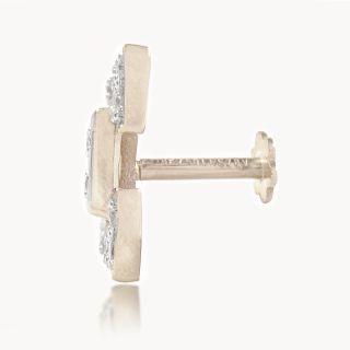 Qudraglint Diamond Men's Studs