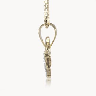 Beautiful Butterfly Design Diamond Pendant