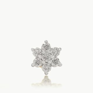 FLORA'S DIAMOND NOSE PIN
