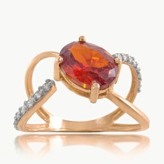 Agate Red Stone Diamond Rings