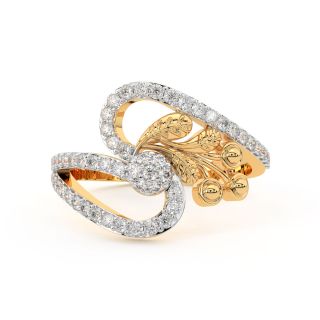 Galip Round Diamond Engagement Ring