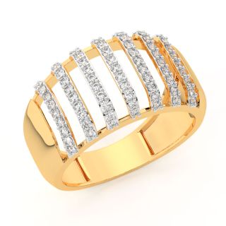 Yancy Round Diamond Ring For Men
