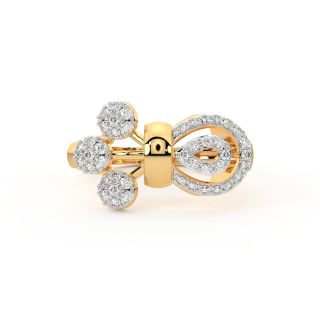 Toyo Round Diamond Engagement Ring