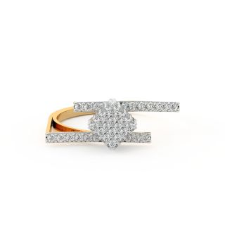 Lamar Round Diamond Engagement Ring