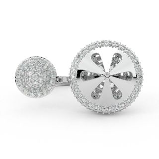 Mallory Round Diamond Engagement Ring