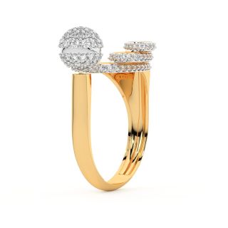Zelda Round Diamond Engagement Ring
